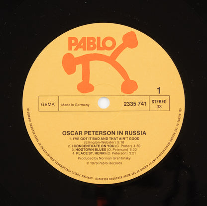 Oscar Peterson - In Russia - Pablo - 1976 - 33 giri - jazz