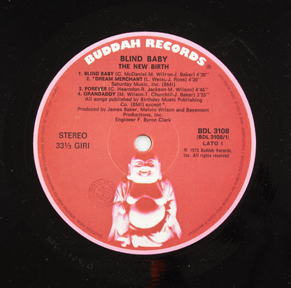 The new birth - Blind baby - Buddah Records - 1975 - 33 giri - funk, soul