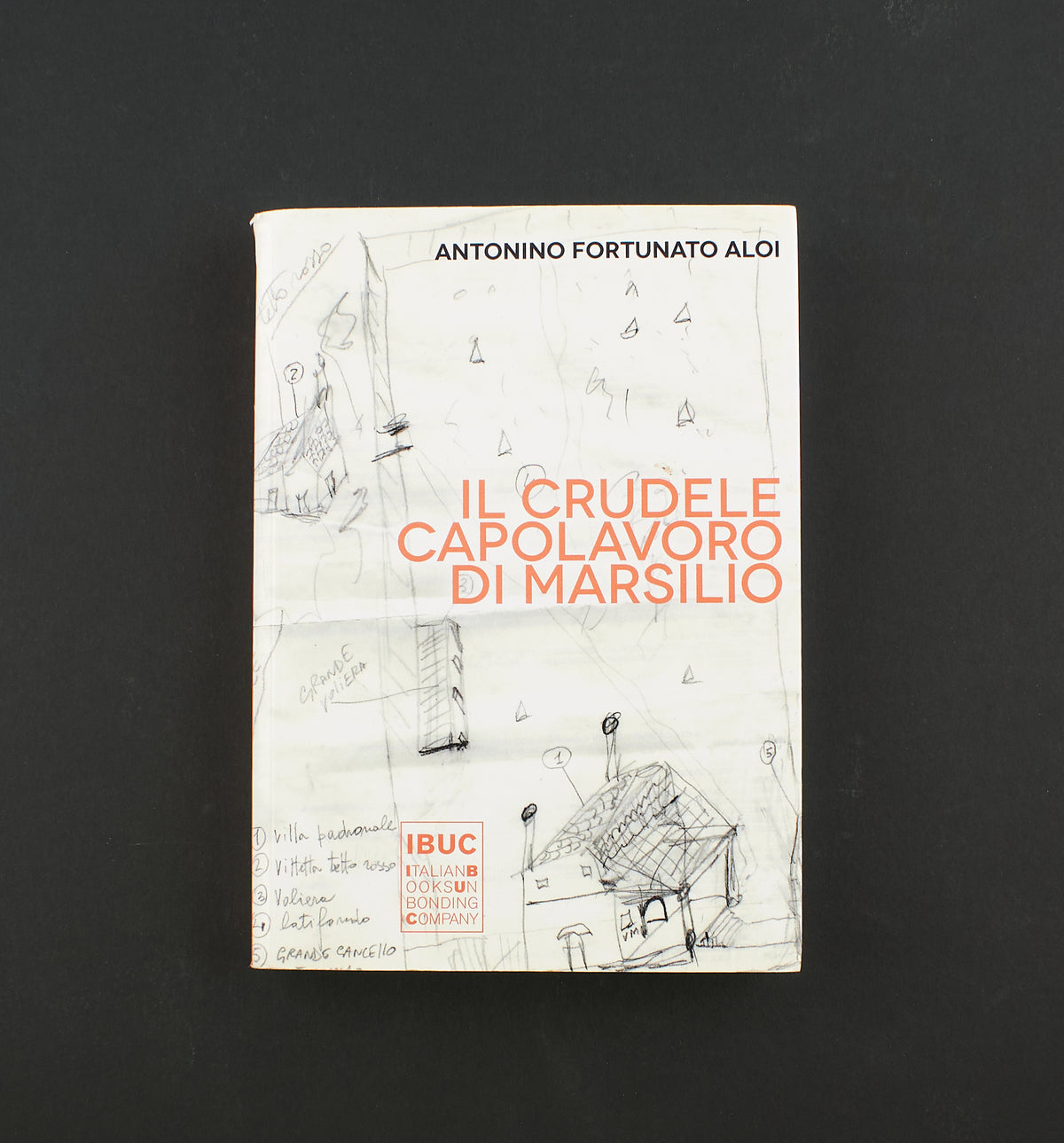 Antonino Fortunato Aloi - Il crudele capolavoro di Marsilio (autografato) – 1^ Ed. Ibuc 2017 - narrativa