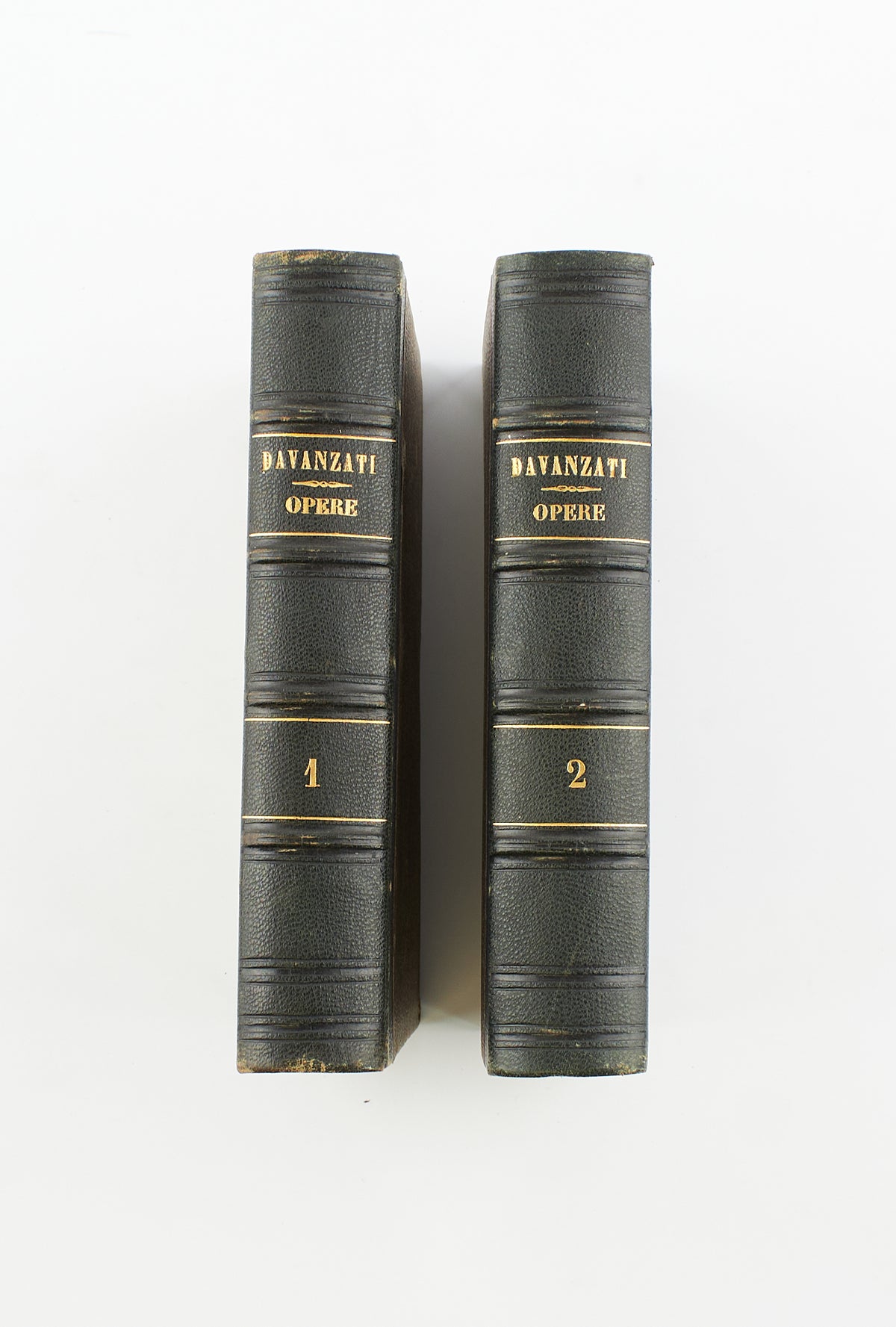 Bernardo Davanzati - Le Opere (2 voll.) – Felice Le Monnier 1853 - classici letteratura