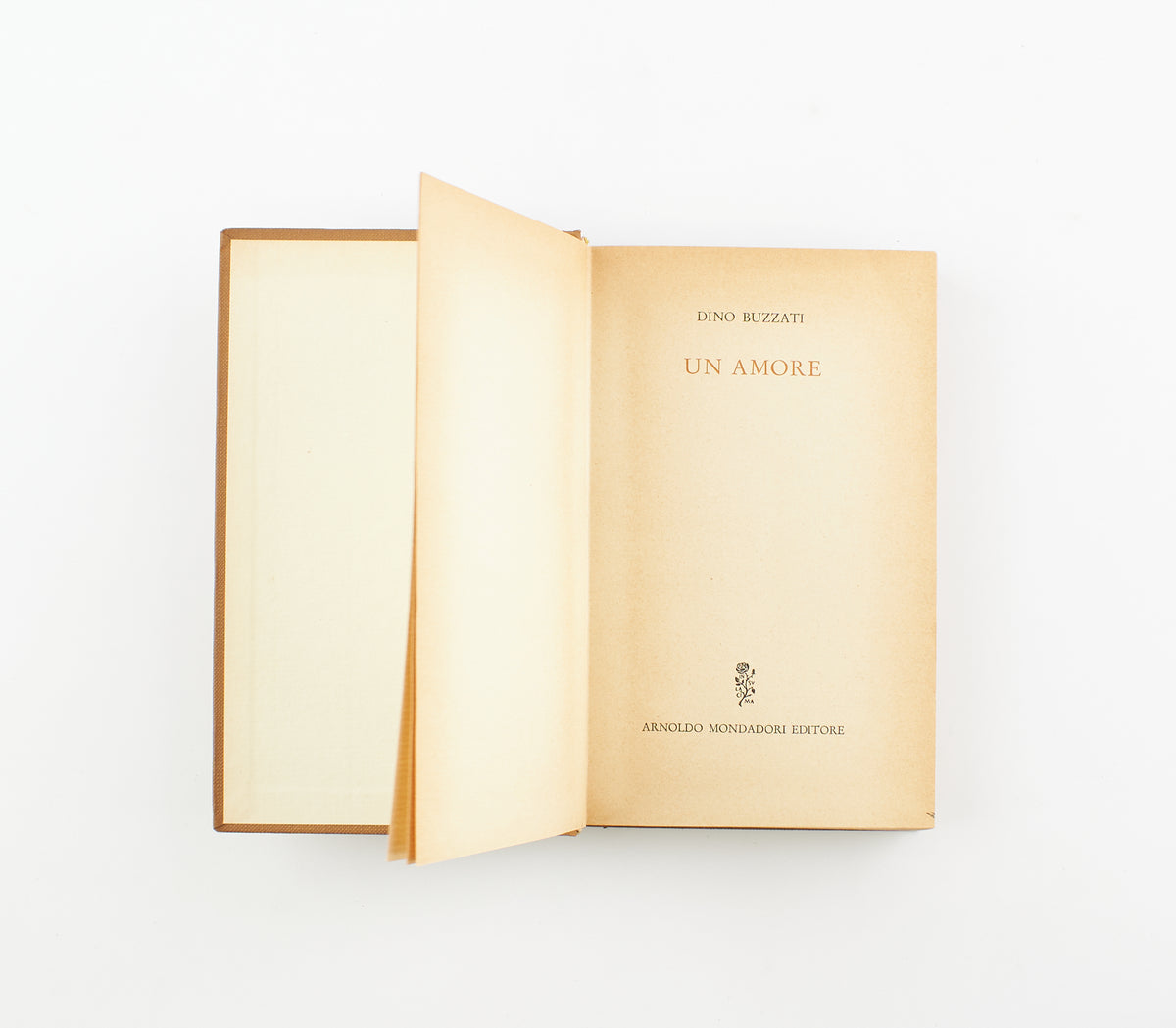 Dino Buzzati - Un amore – 1^ Ed. Arnoldo Mondadori Editore 1963 - narrativa