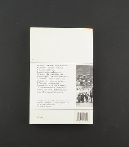 Giuseppe Tavio - Antrona - 1^ Ed. Grossi - antropologia