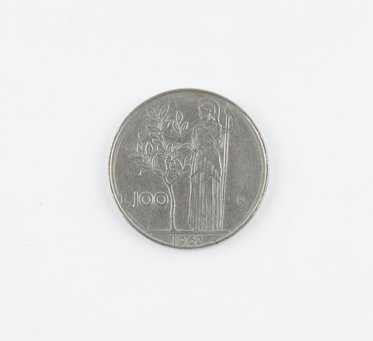 Repubblica Italiana 100 Lire 1962 Minerva - condizioni SPL